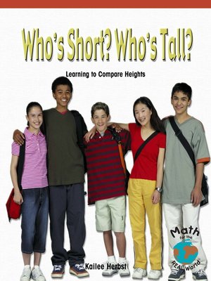cover image of Who's Short? Who's Tall?